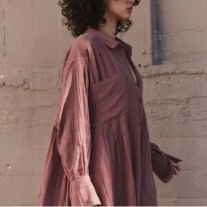 Free People The Voyager Shirt Dress